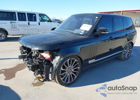 2016 Land Rover Range Rover 5.0L V8 Supercharged z USA, uszkodzony, nr VIN SALGS2EF2GA271950